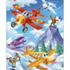 Pussel, flygplan, stl. 28,5x36,5 cm, 20 brickor, 1 st.