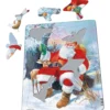 Pussel, Jultomten med Bambi, stl. 28,5x36,5 cm, 32 brickor, 1 st.