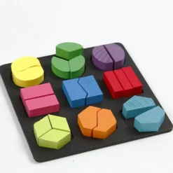 Pussel, stl. 12,5x12,5-19,5x19,5 cm, 7 st./ 1 förp.