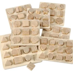 Pussel, stl. 12,5x12,5-19,5x19,5 cm, 7 st./ 1 förp.