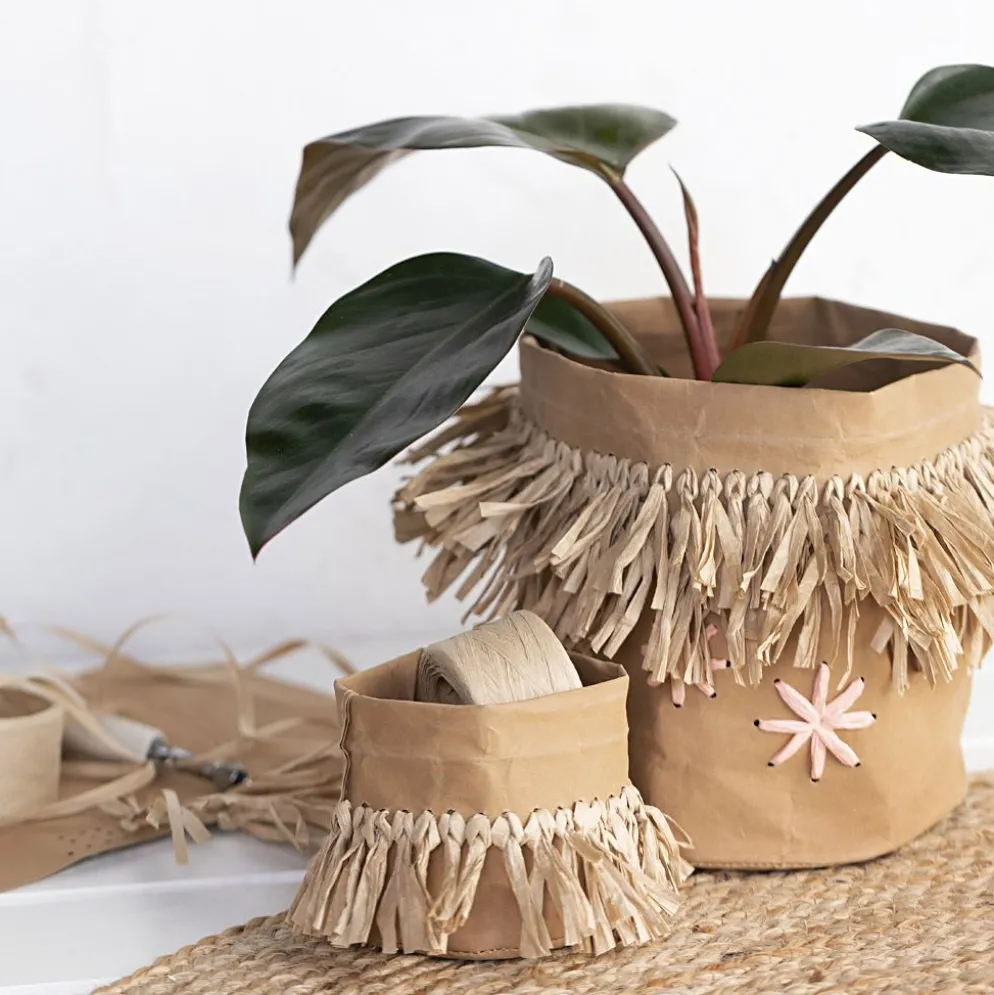 Pysselset - Raffia, 1 set