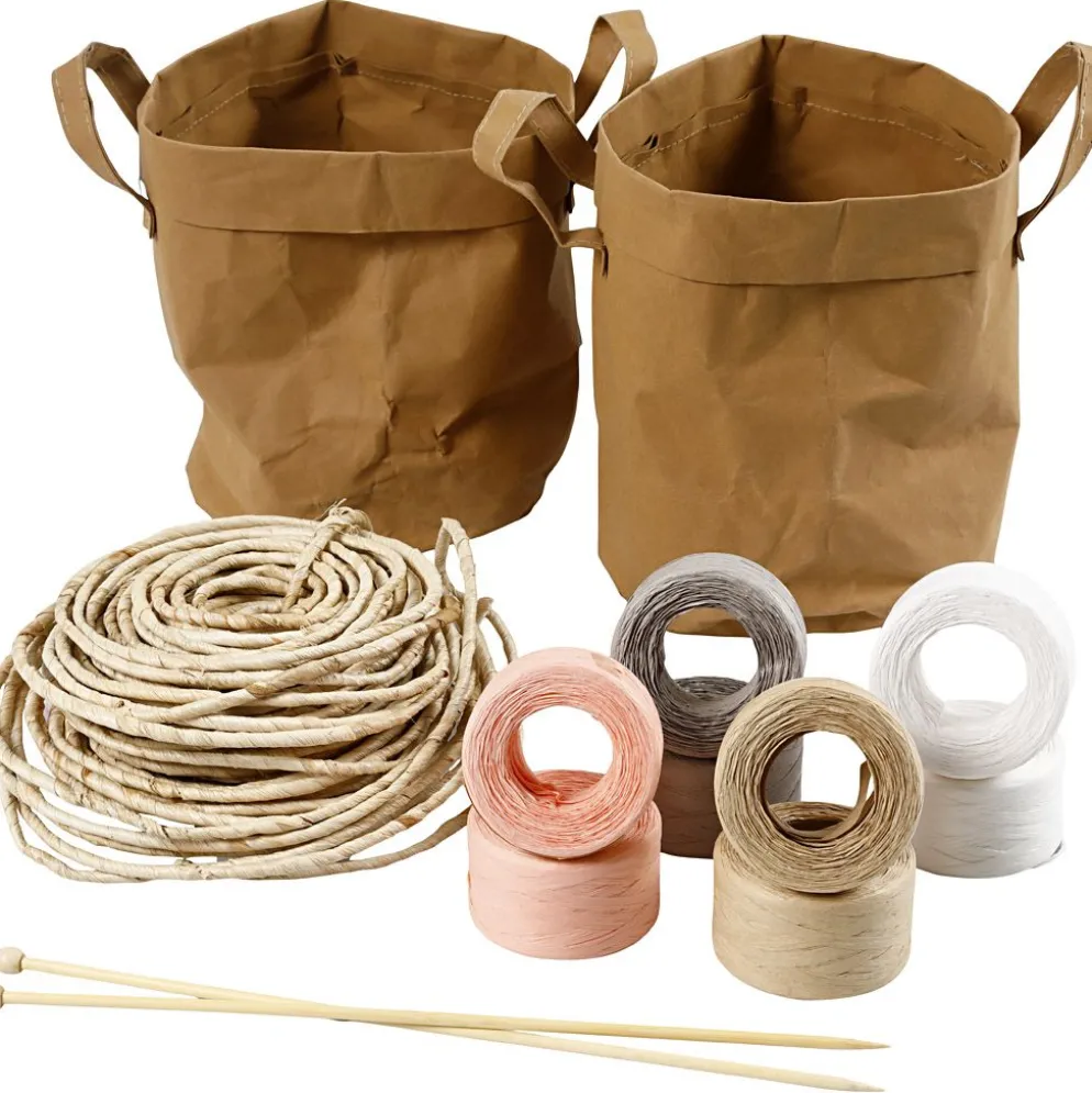 Pysselset - Raffia, 1 set