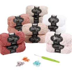 Pysselset - Virka, rosa, 1 set