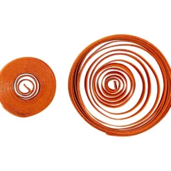 Quilling strimlor, L: 78 cm, B: 5 mm, 120 g, orange, rosa, röd, gul, 100 st./ 1 förp.