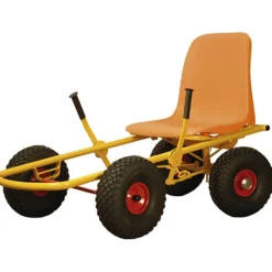 RABO Moon-Car Big, H: 38 cm, L: 123 cm, B: 79 cm, gul, 1 st.