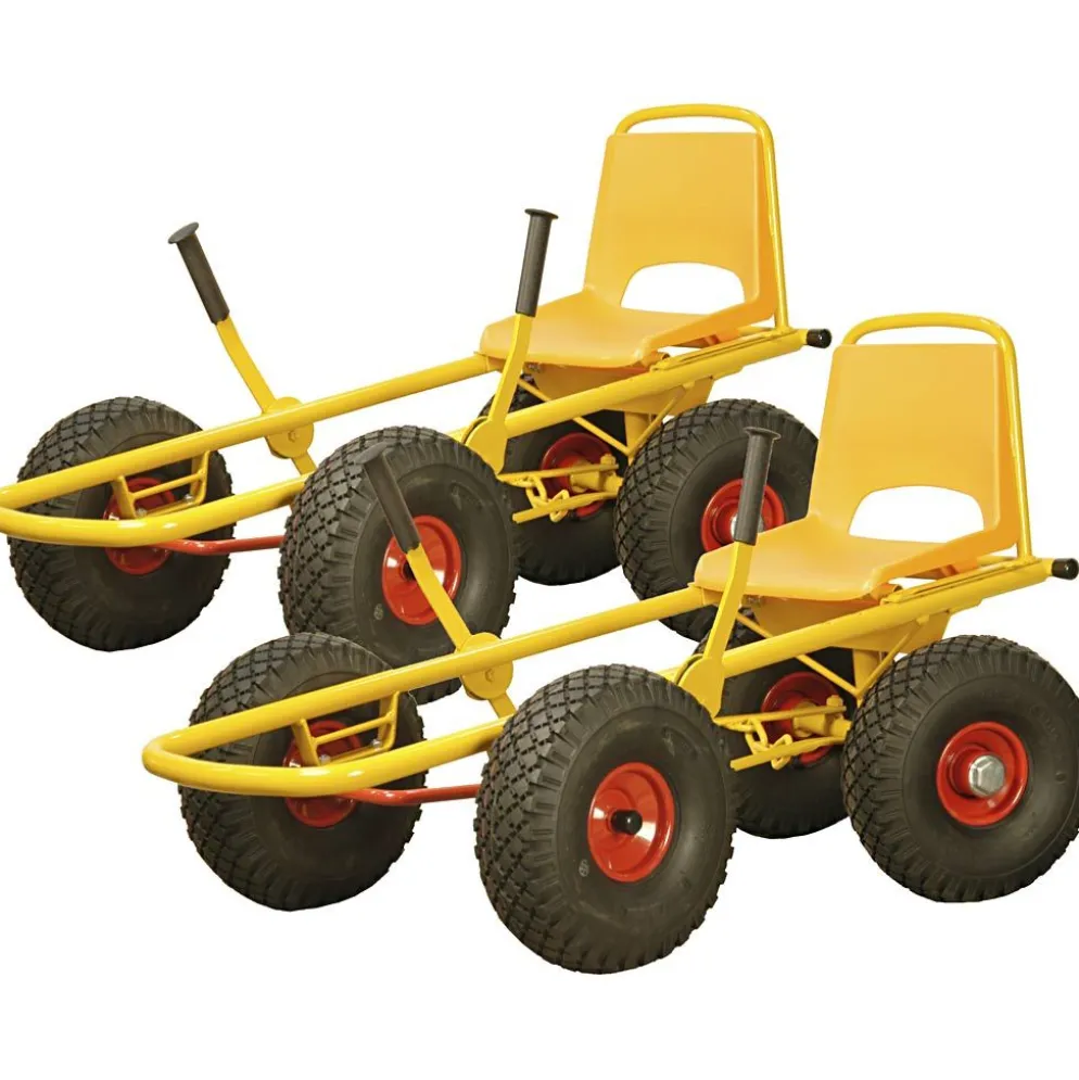 RABO Moon-Car Classic, H: 66 cm, L: 113 cm, B: 58,5 cm, gul, 2 st./ 1 förp.