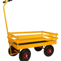 RABO Moon-Car Dragvagn, L: 104 (213) cm, B: 62 cm, 150 kg, gul, 1 st.