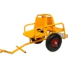RABO Moon-Car Släp med Dubbelsits, H: 28 cm, L: 124 cm, B: 53 cm, 1 förp.