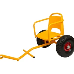 RABO Moon-Car Sulky, H: 27 cm, L: 99 cm, B: 58 cm, gul, 1 st.