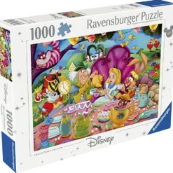 Ravensburger pussel Kattungar, Alice i underlandet, 1000 brickor, 1 förp.