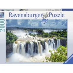Ravensburger pussel Kattungar, Vattenfall, 2000 brickor, 1 st.