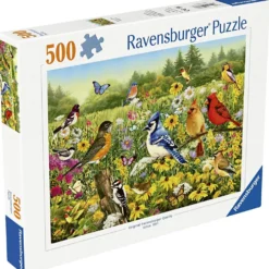 Ravensburger pussel Kattungar, Fåglar, 500 brickor, 1 förp.