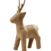 Rådjur av papier-maché, H: 22,5 cm, 1 st.