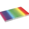 Regnbågskartong, A4, ark 210x297 mm, 180 g, 100 ark/ 1 förp.