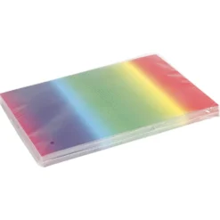 Regnbågskartong, A4, ark 210x297 mm, 180 g, 100 ark/ 1 förp.
