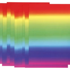 Regnbågskartong, A4, ark 210x297 mm, 180 g, 10 ark/ 1 förp.