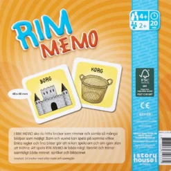 Rim Memo, SE, 1 st., Svensk text