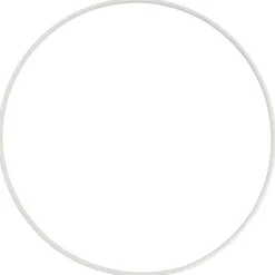Ring i metall, Dia. 25 cm, 1 st.