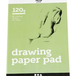 Ritblock, A5, ark 148x210 mm, 120 g, vit, 30 ark/ 1 st.