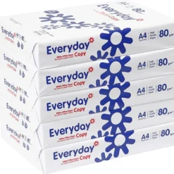 Ritpapper, A4, ark 210x297 mm, 80 g, vit, 5x500 ark/ 1 förp.