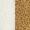 Rocaillepärlor, Dia. 1,7 mm, stl. 15/0, Hålstl. 0,5-0,8 mm, vit, 2x7 g/ 1 förp.