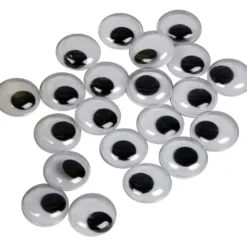 Rörliga Ögon, ej självhäftande, Dia. 14 mm, 30 st./ 1 förp.