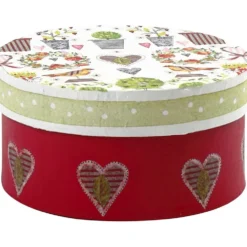 Runda Pappaskar, H: 5+6,5+7,5 cm, Dia. 10+13+16 cm, 3 st./ 1 set