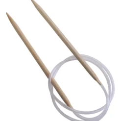 Rundsticka i bambu, L: 80 cm, stl. 6 mm, 1 st.