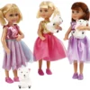 Sally-dockor, H: 13 cm, 3 st./ 1 förp.