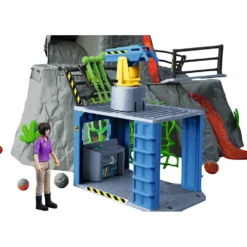 Schleich basläger för vulkanexpedition, 60 delar/ 1 förp.