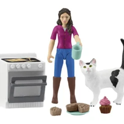 Schleich Bondgårdsdjur, Bakdag, 14 delar/ 1 förp.