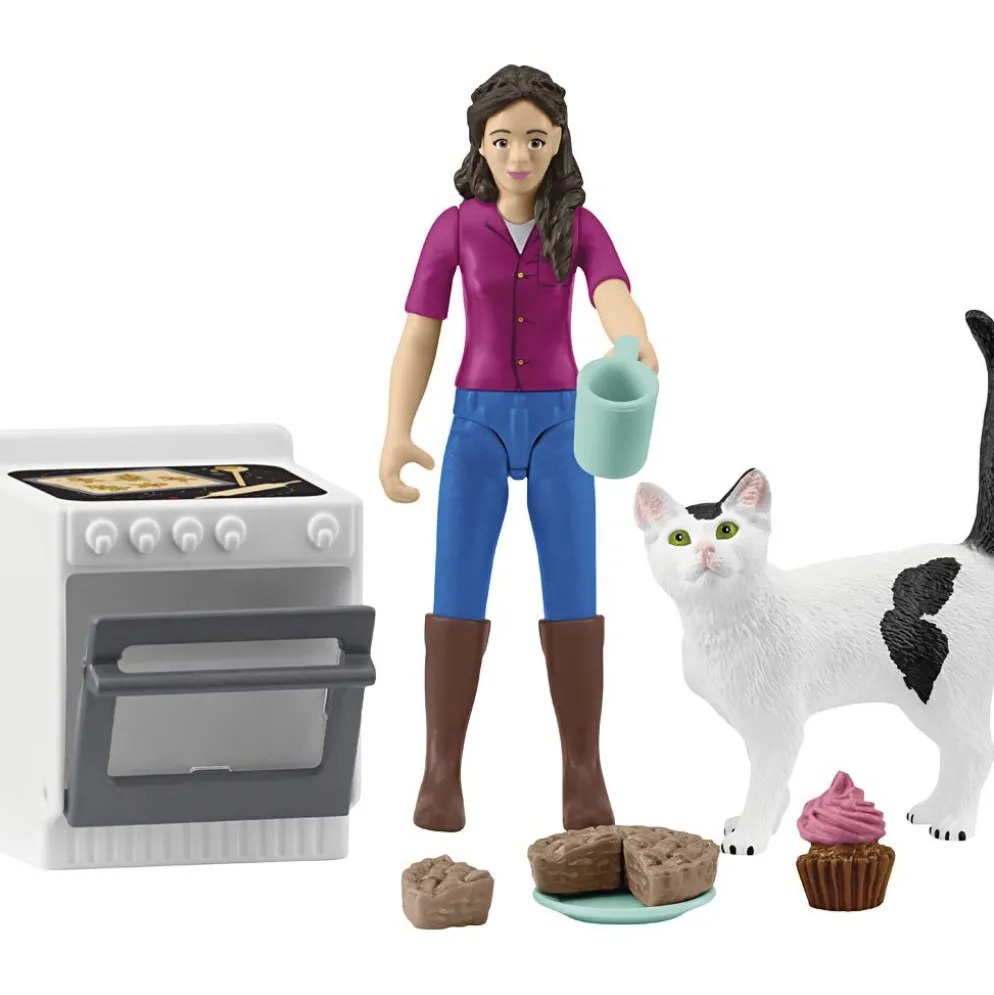 Schleich Bondgårdsdjur, Bakdag, 14 delar/ 1 förp.