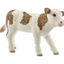 Schleich Bondgårdsdjur, Kalv, stl. 5,4x8,2x2,7 cm, 1 st.