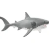 Schleich havsdjur, Stor vithaj, stl. 18x6,5x8,1 cm, 1 st.