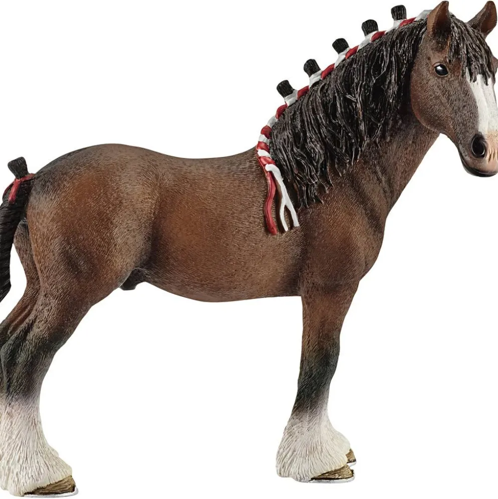 Schleich Hästar, Clydesdale-valack, stl. 12,3x12,4x6,2 cm, 1 st.
