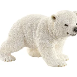 Schleich Nordiskt djurliv, Isbjörnsunge, stl. 4x6,5x4 cm, 1 st.