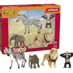 Schleich Vilda djur, Afrika startset, 4 st./ 1 förp.