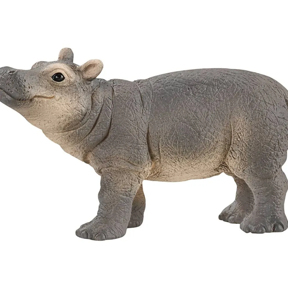 Schleich Vilda djur, Flodhästunge, stl. 3,4x6x2,8 cm, 1 st.