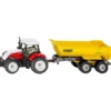 Siku Traktor med släp, H: 78 mm, L: 197 mm, B: 39 mm, 2 delar/ 1 förp.
