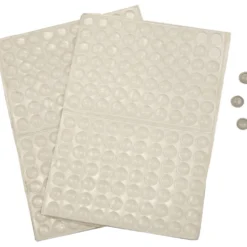 Silicone dots, H: 1,5 mm, Dia. 8 mm, 3x100 st./ 1 förp.