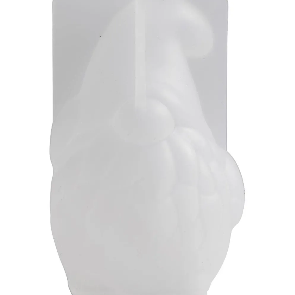 Silikonform, Jultomte, H: 10 cm, B: 6,5 cm, matt transparenta, 1 st./ 1 förp.