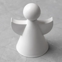 Silikonform, ängel, H: 9,5 cm, B: 7 cm, matt transparenta, 1 st./ 1 förp.