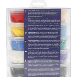 Silk Clay®, Basic 1, mixade färger, 10x40 g/ 1 förp.
