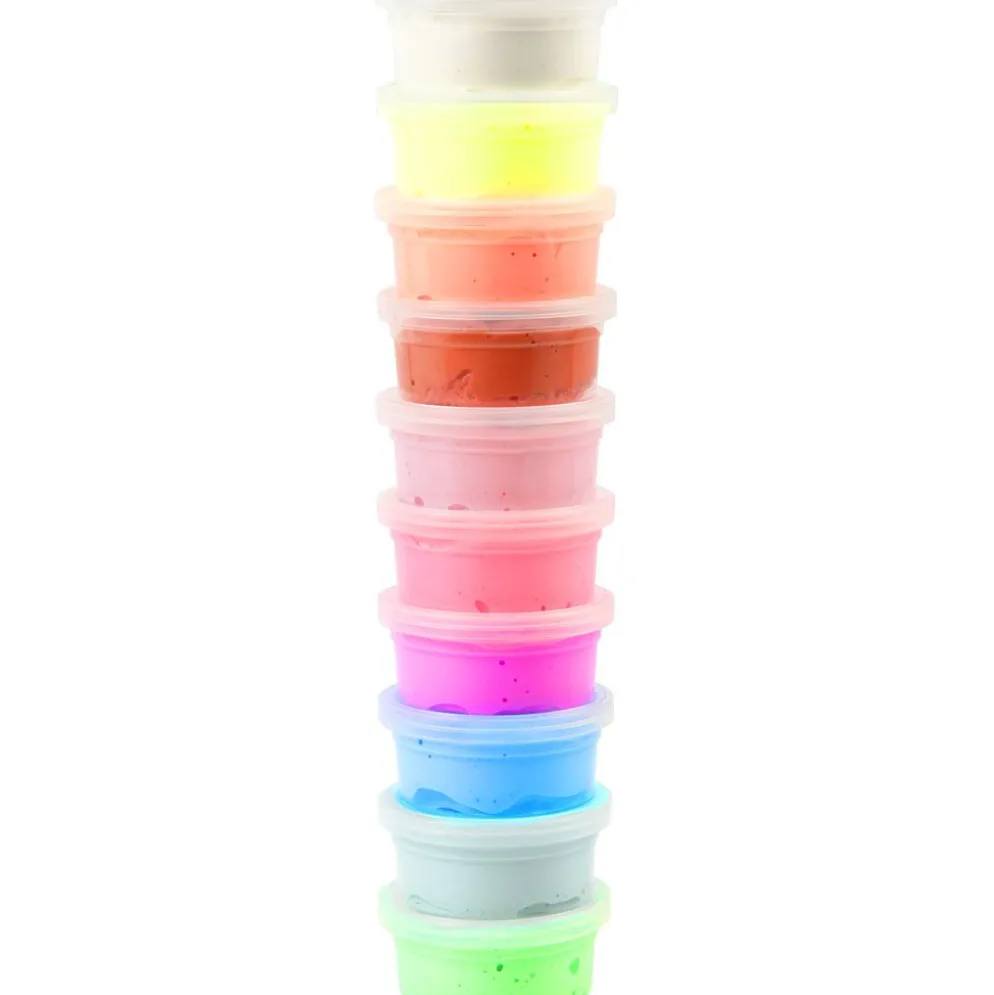 Silk Clay®, Basic 2, mixade färger, 10x40 g/ 1 förp.