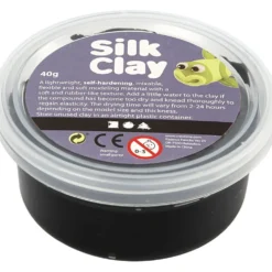 Silk Clay®, svart, 40 g/ 1 burk