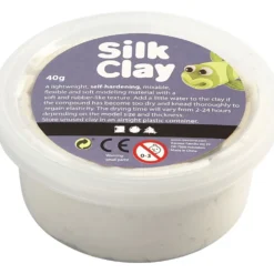 Silk Clay®, vit, 40 g/ 1 burk