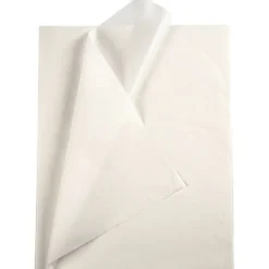 Silkespapper, ark 50x70 cm, 17 g, vit, 25 ark/ 1 förp.