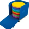 Sittkuddar med förvaringsbox, Dia. 35 cm, 11 st./ 1 set