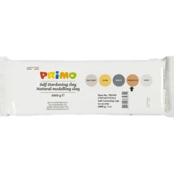 Självhärdande Lera, terrakotta, 12x1000 g/ 1 förp.