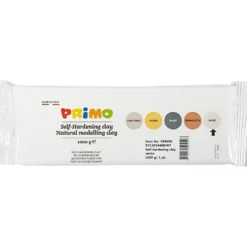 Självhärdande Lera, vit, 1000 g/ 1 förp.